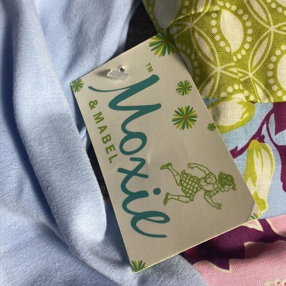 Moxie and Mabel piper dress long sleeved floral bohemian 7 NWT - Picture 3 of 9